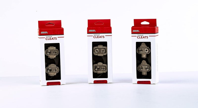 SILCA 3D Printed Titanium Cleat kit | Crank Brothers MTN Pedals | Titanium Hardware Included - Image 3